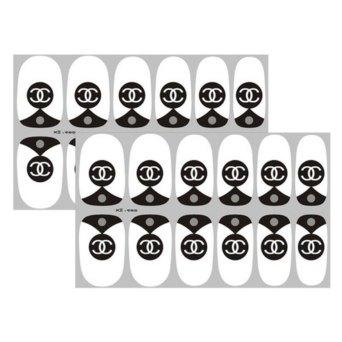 허니걸 네일패치, 2개, XH-480