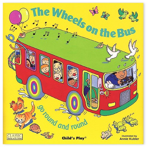노부영 마더구스 세이펜 Wheels on the Bus Go Round and Round (with CD)