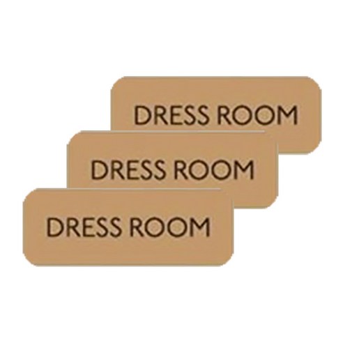 [더하기] 도어사인 - DRESS ROOM, 크래프트, 3개