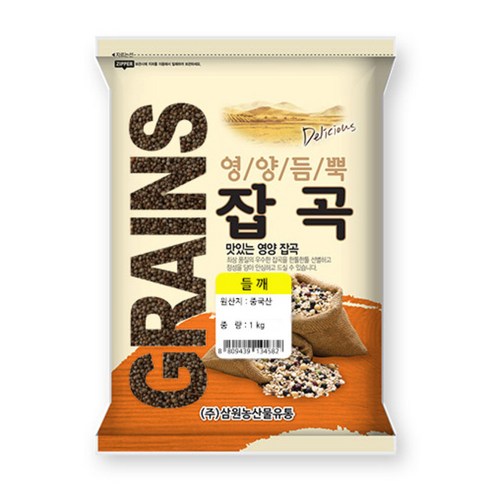 삼원농산 영양듬뿍 잡곡 들깨, 1kg, 1개