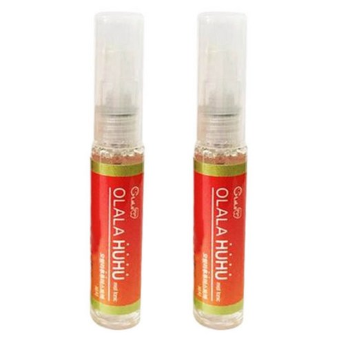오랄라 후후 미스트토닉 구강스프레이 피치향, 6ml, 2개