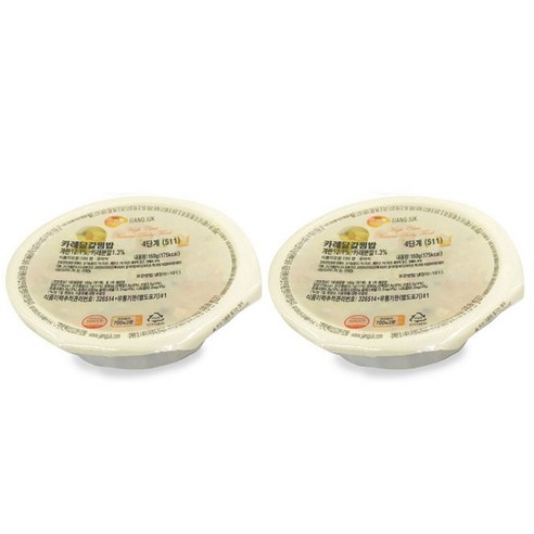 [짱죽] 4단계 이유식, 카레달걀찜밥, 180g, 2개