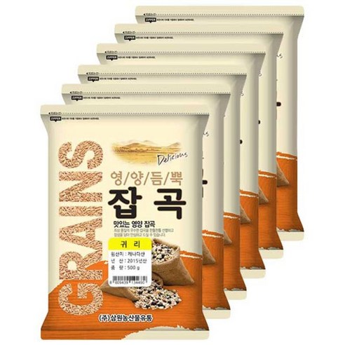 영양듬뿍 잡곡 귀리, 6개
