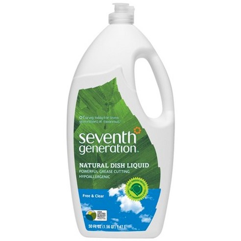 Seventh Generation 천연주방세제 무향, 1.47L, 1개