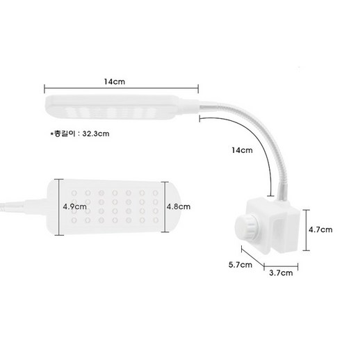 간편한 구조와 편리한 설치로 LED 조명을 조절해보세요.