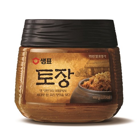 [샘표] 토장 900g, 꽃게 토장찌개양념 450g