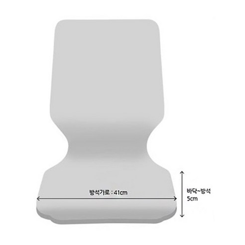 체어포커스 하이팩 좌식 의자 대 601B는 편안하고 세련된 디자인의 좌석 제품