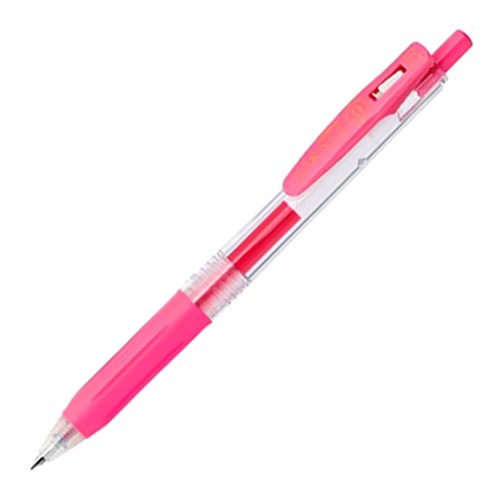 제브라 사라사 클립 볼펜 0.3mm JJH15, 핑크, 1개