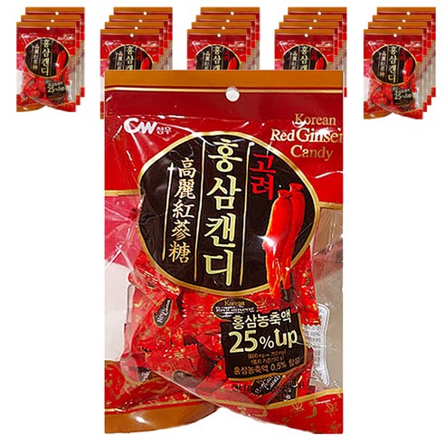 청우식품 고려홍삼캔디, 150g, 20개