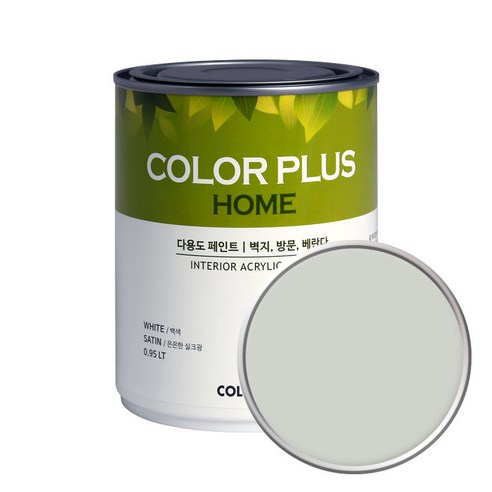 노루페인트 컬러플러스 홈 페인트, 실비아, 1개, 1L