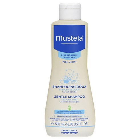 무스텔라 젠틀 유아 샴푸, 500ml, 1개