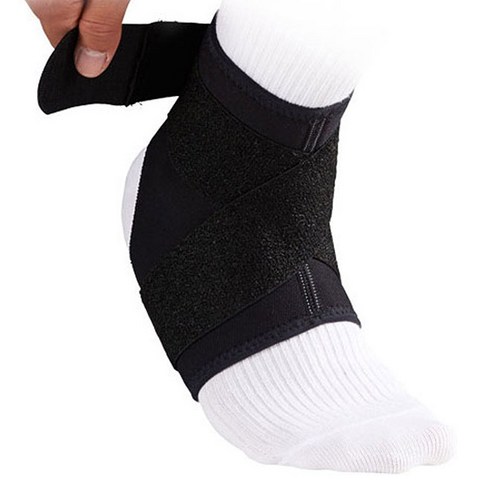 맥데이비드 Strap Ankle Support 발목보호대 432R XL, 검정
