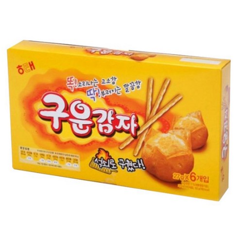 해태제과 구운감자, 30개, 27g
