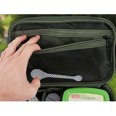 데버스 양념통 플러스 10종 세트, 양념통(투명) + 수납가방(혼합 색상), 1세트