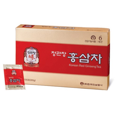 정관장 홍삼차, 1개, 3g