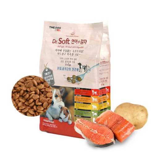 더독 닥터소프트 애견용 소프트사료는 애완견의 영양을 도와주는 최고의 선택입니다.