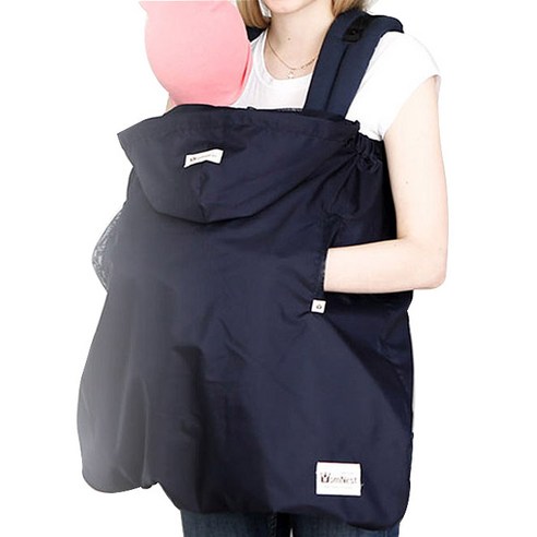 맘네스트 사계절용 아기띠 워머, 네이비