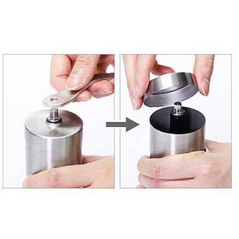 깔끔하고 편리한 커피 추출을 위한 Caferia 세라믹날 커피밀