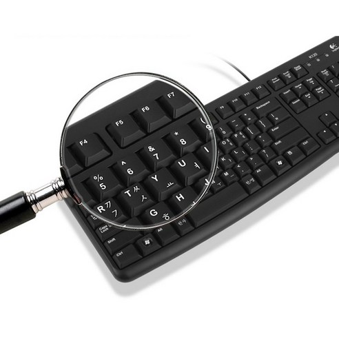  로지텍 USB 유선 일반형 키보드, K120 