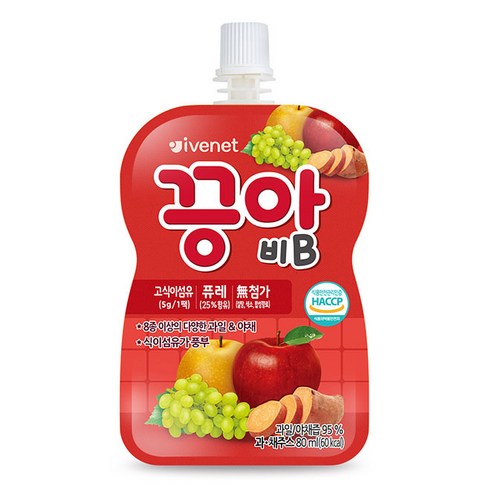 아이배냇 과채주스 80ml, 1개