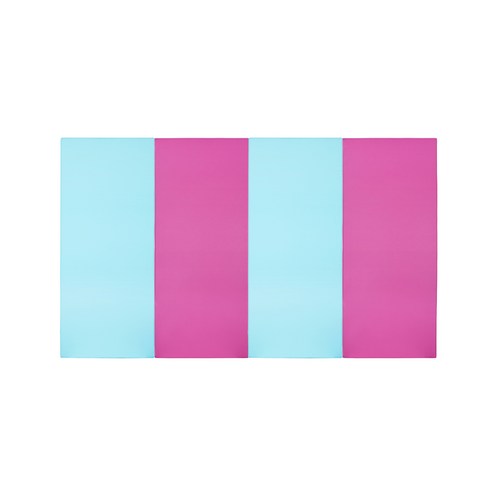 퍼니존 퍼니테라피 스카이블루시리즈1 유아폴더매트, 핫핑크
