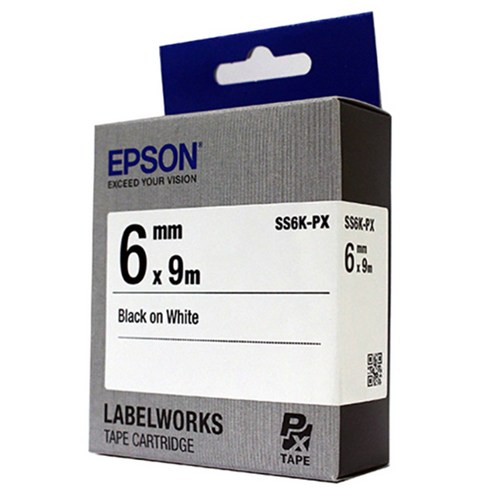 엡손 PRIFIA 라벨카트리지, SS6K-PX, 9m