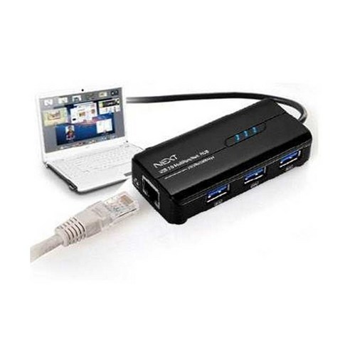 USB 허브와 기가비트 이더넷 어댑터를 결합한 편리한 솔루션