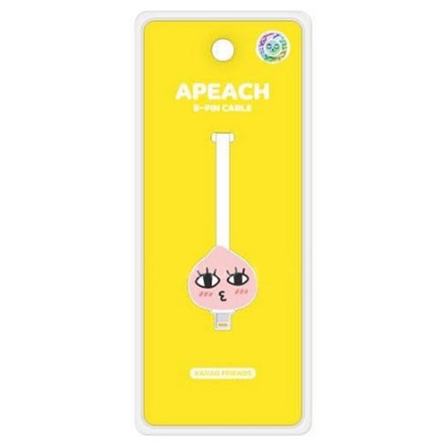 카카오프렌즈 어피치 8핀 1M USB 충전케이블
