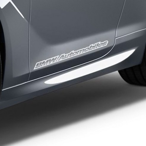 그리드 BMW 데칼스티커 50037 80cm : 브라이트그레이 50037B80, 1개