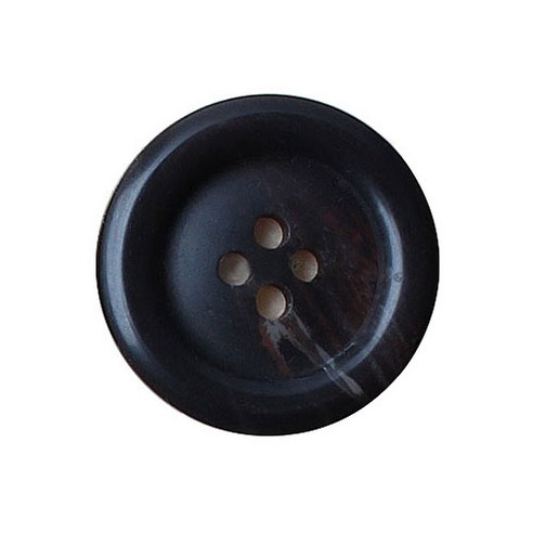 동화상가몰 야크코트 단추 I-2 30mm, 다크브라운 무광, 10개입