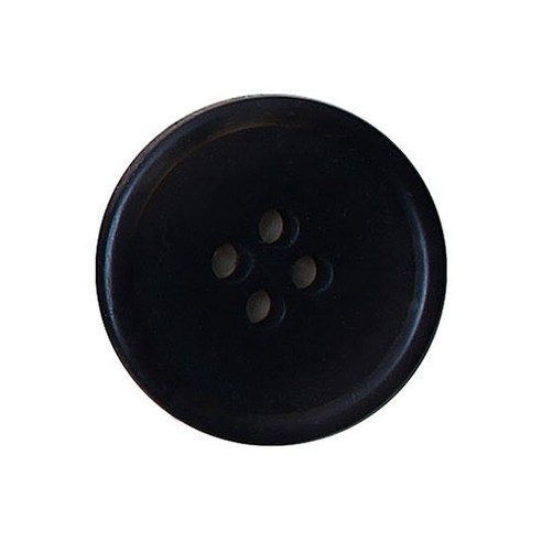 동화상가몰 야크코트 단추 I-1 13mm, 블랙무광, 15개입