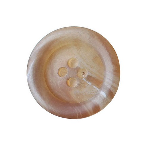 동화상가몰 야크코트 단추 I-2 25mm, 베이지무광, 10개