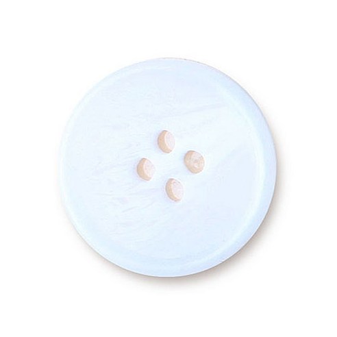 동화상가몰 야크코트 단추 I-1 23mm, 화이트무광, 10개입