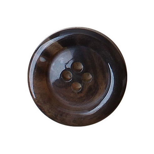 동화상가몰 야크코트 단추 I-2 28mm, 라이트브라운유광, 10개입