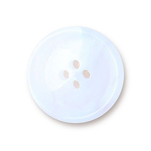 동화상가몰 야크코트 단추 I-3 30mm, 화이트 유광, 10개입