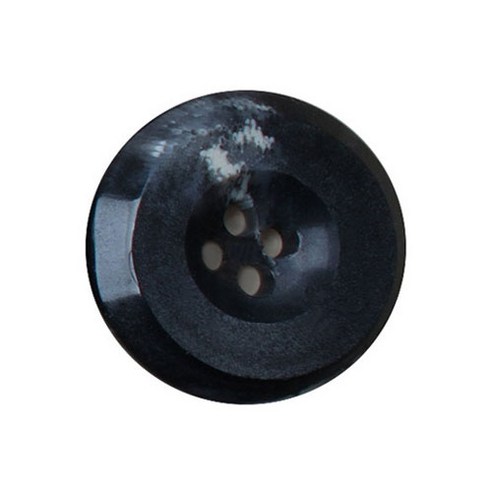 동화상가몰 야크코트단추 1-6 15mm, 블랙 쎄무, 15개입