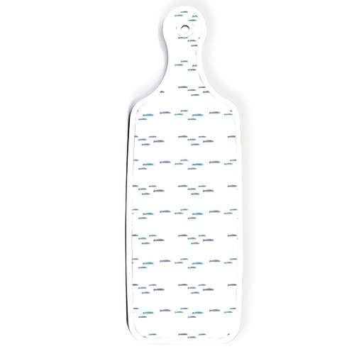 로엠디자인 양면 서빙도마 소나무두목색, 파스텔물고기떼, 1개