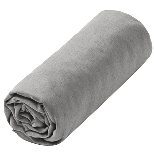 라흐두뜨 린넨 심플 매트리스 커버 F679797, glacier grey