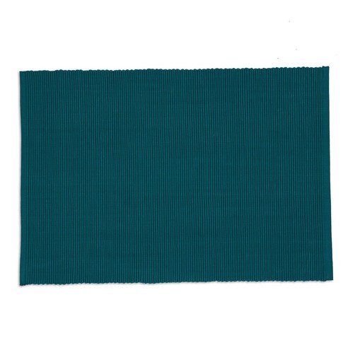 Design Imports 식탁매트/테이블매트, Peacock Blue, 1개