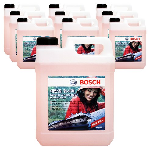 보쉬 에탄올 워셔액 K10086, 2L, 10개