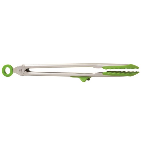 토볼로 스테인리스 스틸 팁 탑 집게, Green, 1개