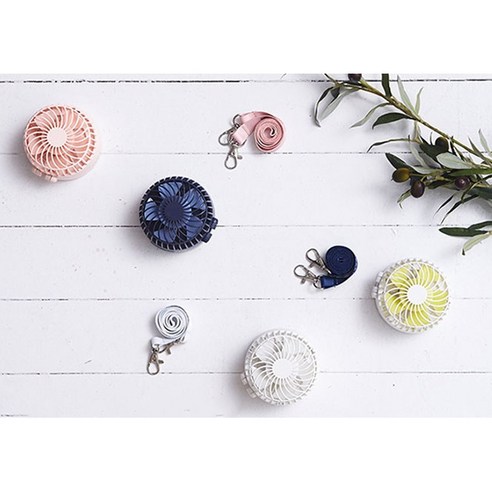 시원함과 편리함을 손쉽게 즐길 수 있는 르젠 핸즈프리 미러팬 휴대용 선풍기