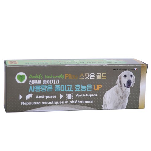 필루 네츄럴 스팟온 골드 진드기 제거용품 대형견 3ml, 1개