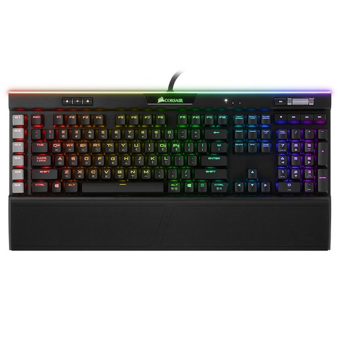 커세어 기계식 키보드 RGB K95 PLATINUM, 단일 색상(회축)