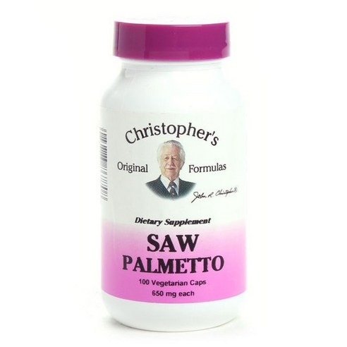크리스토퍼스오리지널포뮬라스 소 팔메토 650mg 베지테리안 캡, 100개입, 1개, 100개