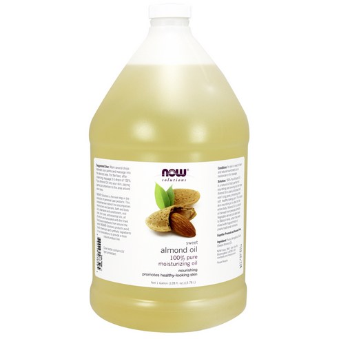 나우푸드 스위트 아몬드 모이스처라이징 오일, 3.78L, 1개