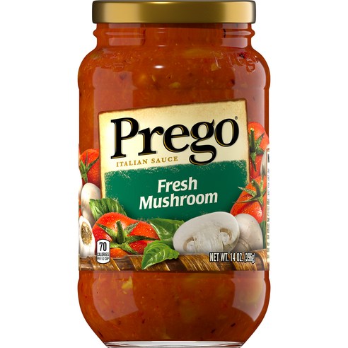 프레고 이탈리안 소스 프레시 머쉬룸, 396g, 1개