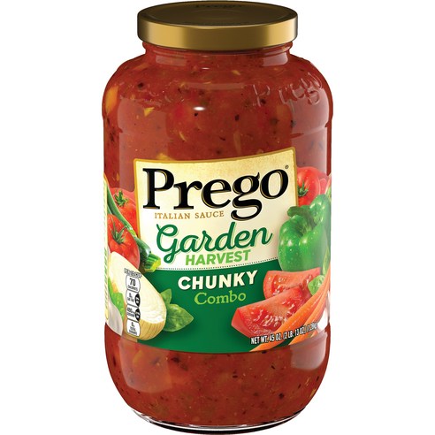 프레고 이탈리안 소스 가든 하베스트 청키 콤보, 1개, 1.28kg