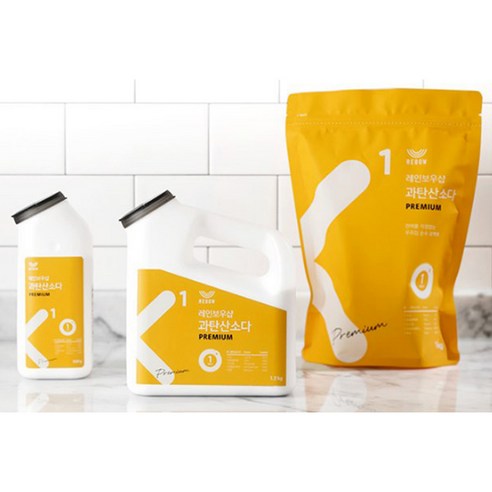 레인보우샵 과탄산소다 베이직, 3kg, 2개