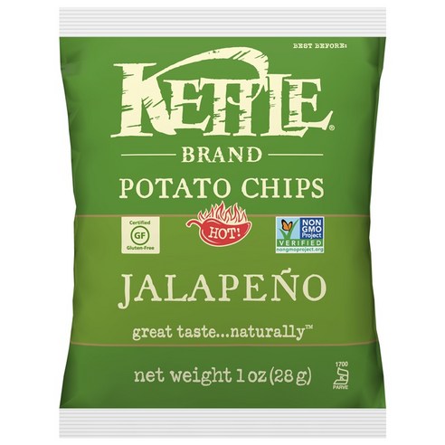 케틀브랜드 포테이토 칩, Jalapeno, 28g